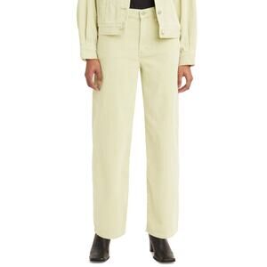 Levi's Women's  Premium Baggy Dad Jeans 28" X 30" Citronelle Fresh NWT